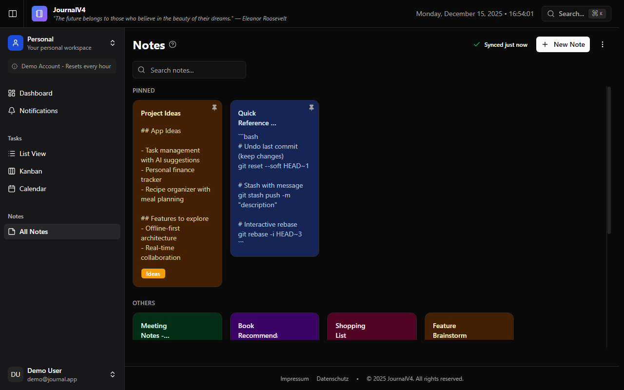 Smart Notes screenshot